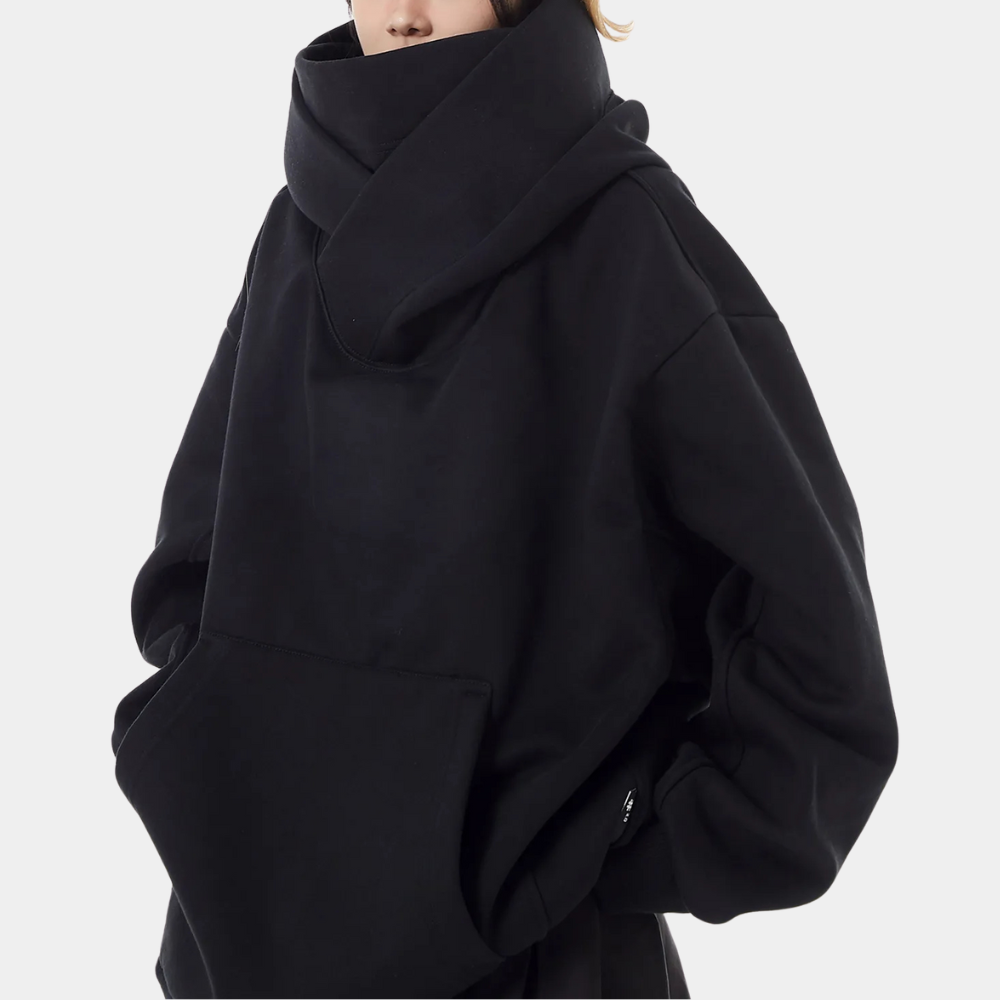 Felpa Oversize con Collo Alto | Calda e Comoda | Stile Casual