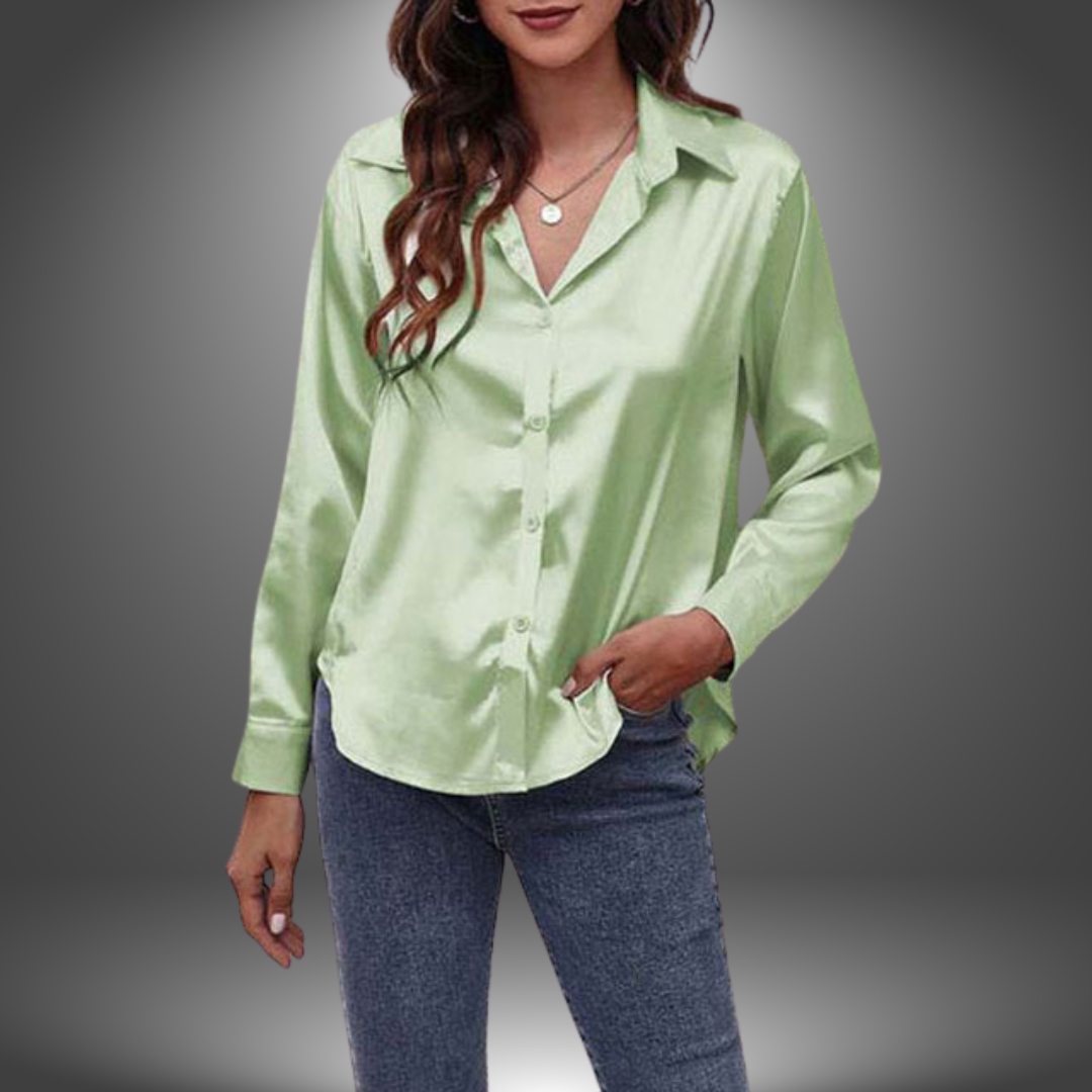 Camicia Satinata Colletto Classico