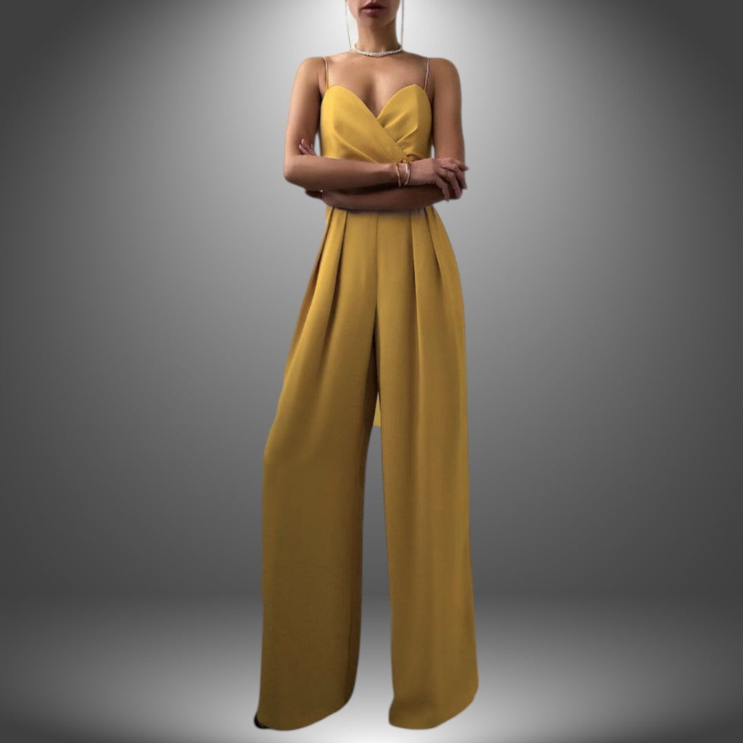 Jumpsuit Cerimonia con Scollo Cuore