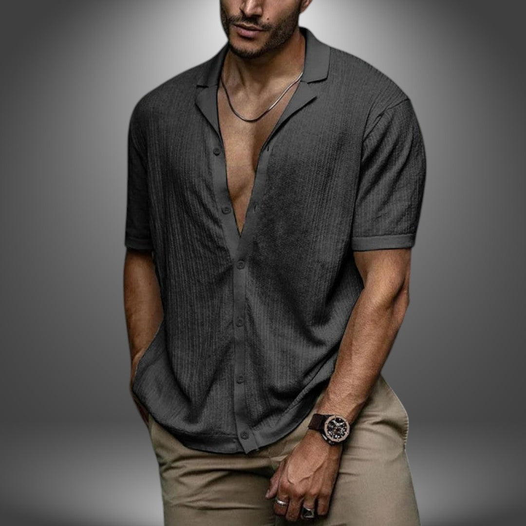 Camicia Estiva Texture Morbida