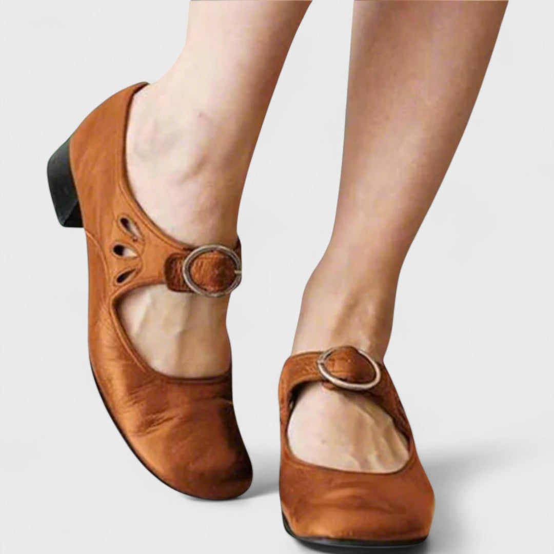Scarpe Mary Jane con Fibbia