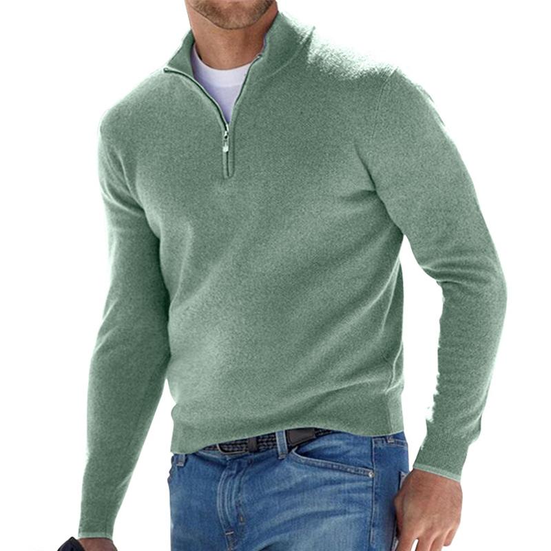 Maglione uomo con zip