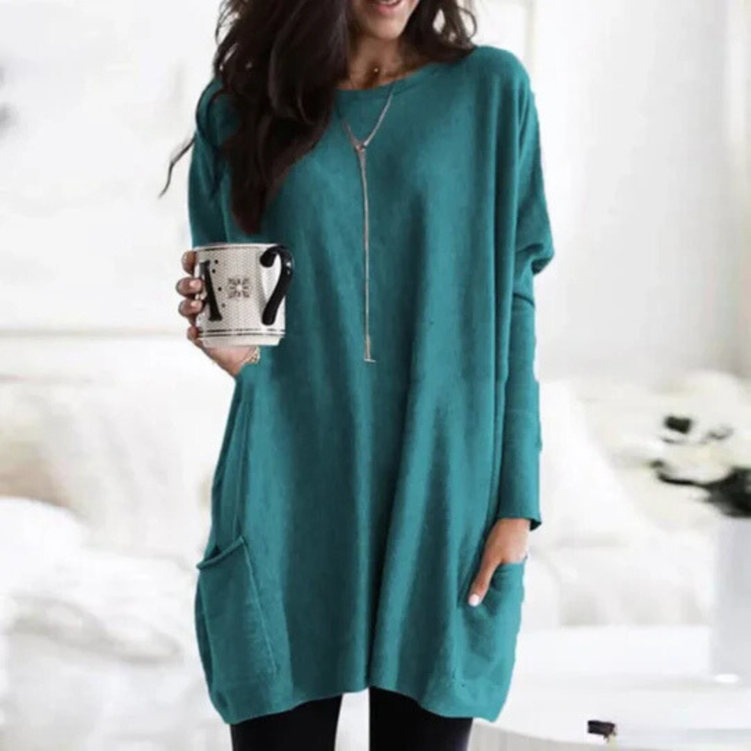 Maglione Oversize | Misto Cotone | Con Tasche