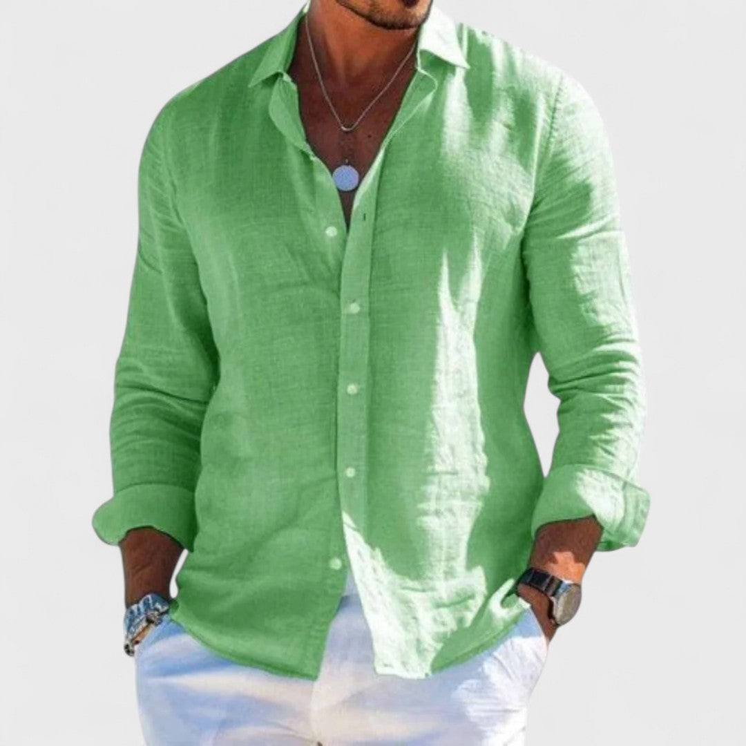 Camicia in Lino Uomo