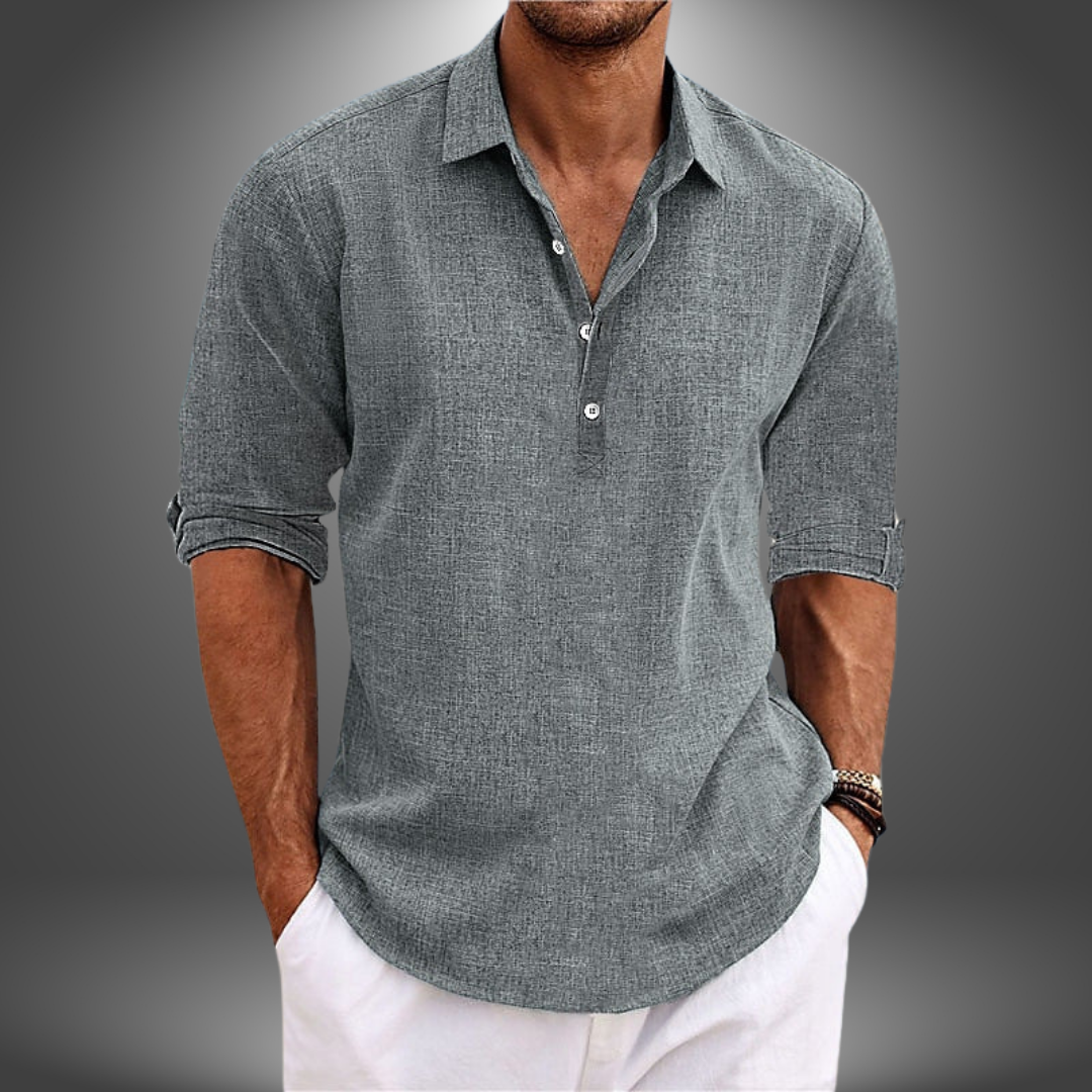 Camicia Lino Mare Uomo