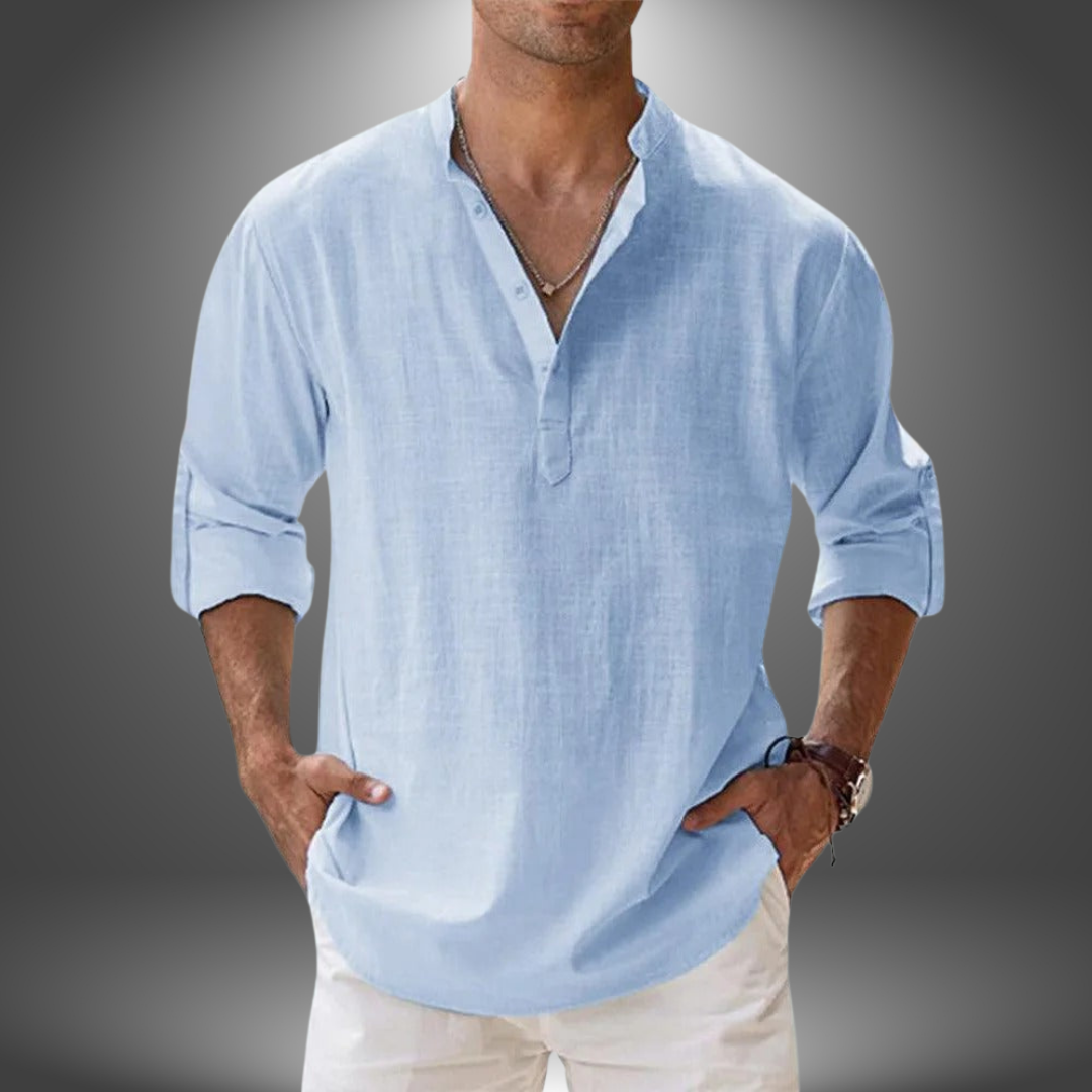 Camicia Estiva Cotone Uomo