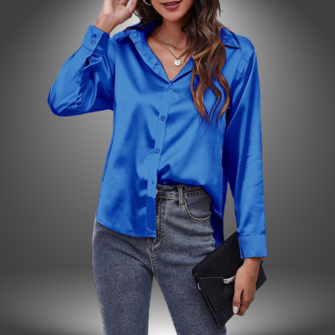 Camicia Satinata Colletto Classico