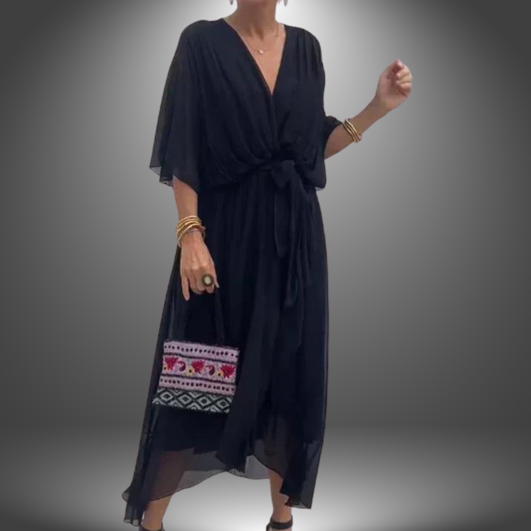 Abito Drappeggiato Midi