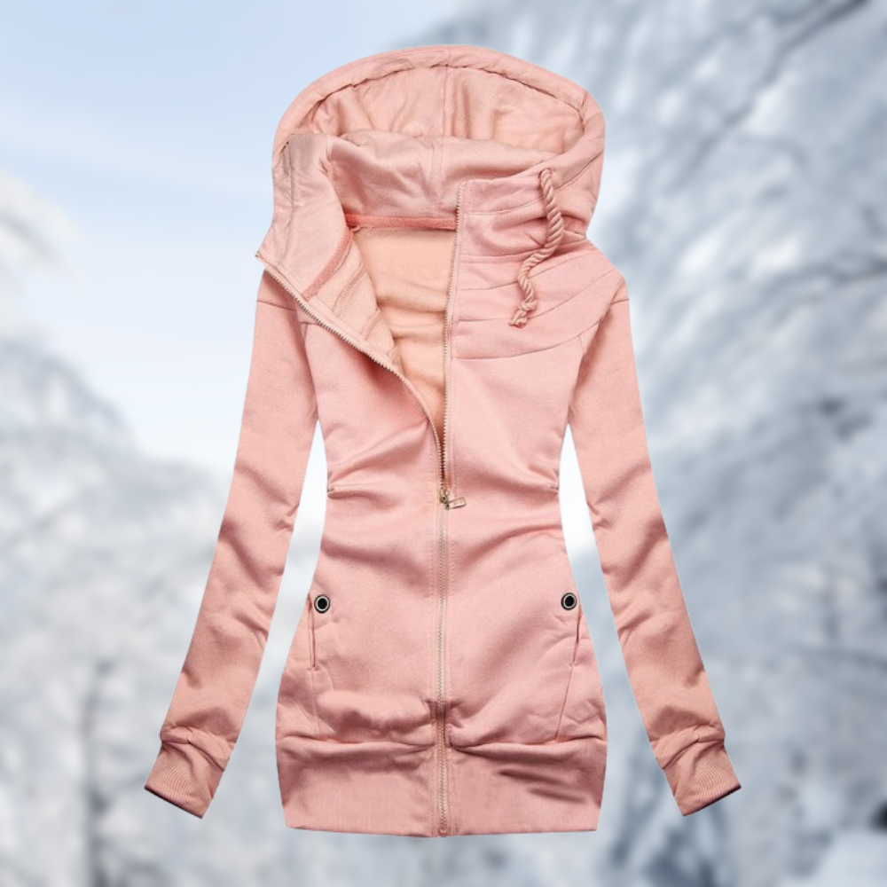 Felpa Lunga con Cappuccio | Comfort & Stile | Perfetta per Look Casual Invernali