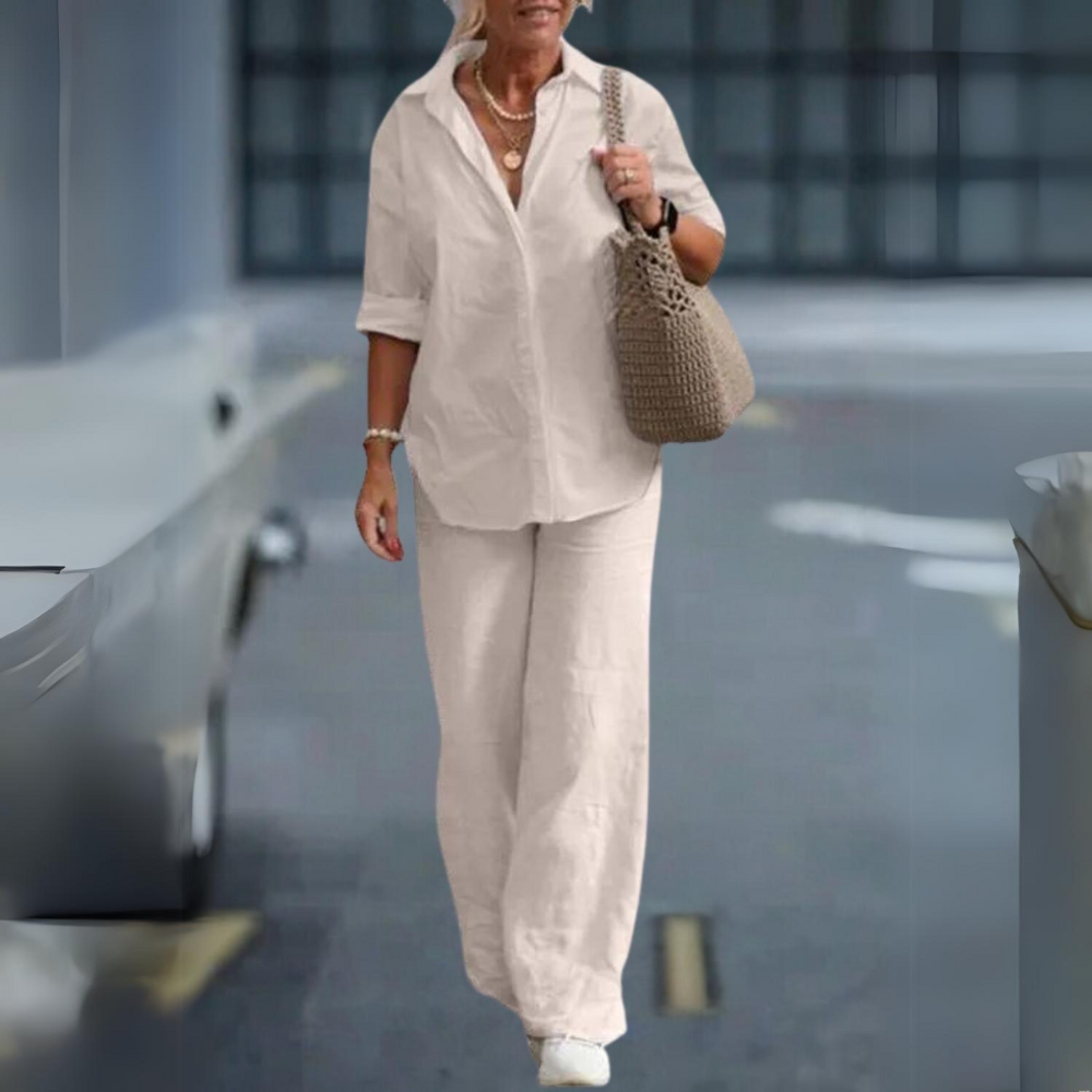 Completo Camicia e Pantaloni in Lino | Lino | Fresco e Naturale