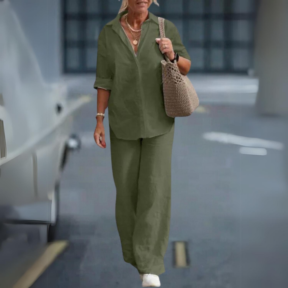 Completo Camicia e Pantaloni in Lino | Lino | Fresco e Naturale