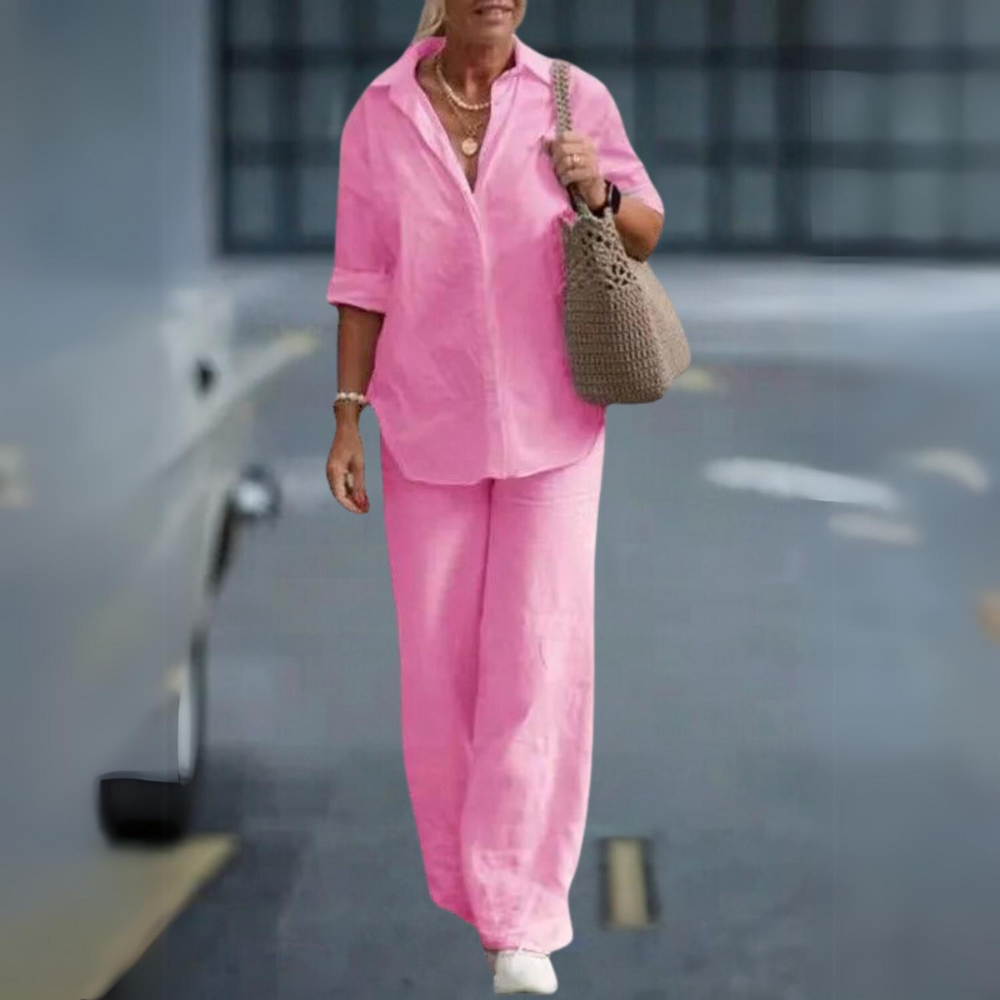 Completo Camicia e Pantaloni in Lino | Lino | Fresco e Naturale