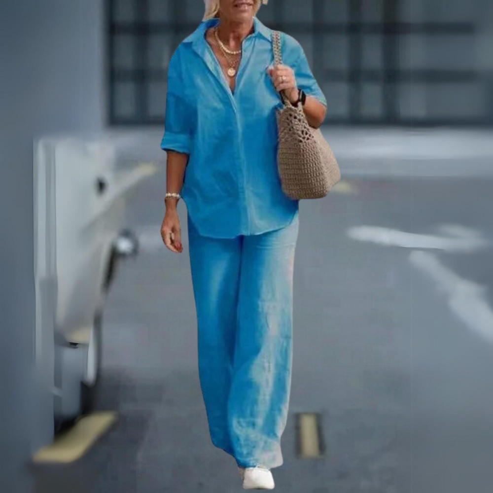 Completo Camicia e Pantaloni in Lino | Lino | Fresco e Naturale