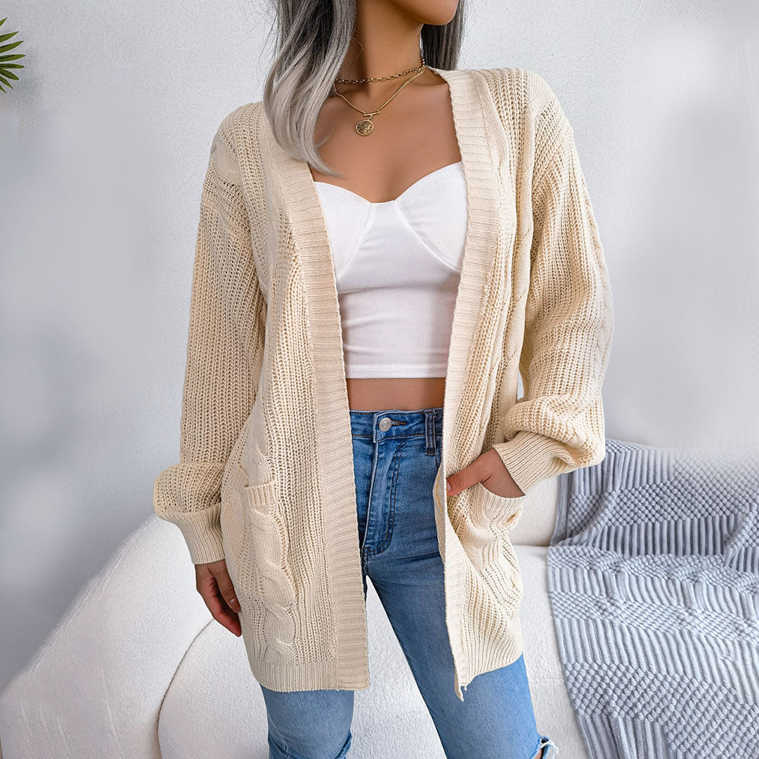 Cardigan Aperto | Morbido e Leggero | Stile Casual Chic