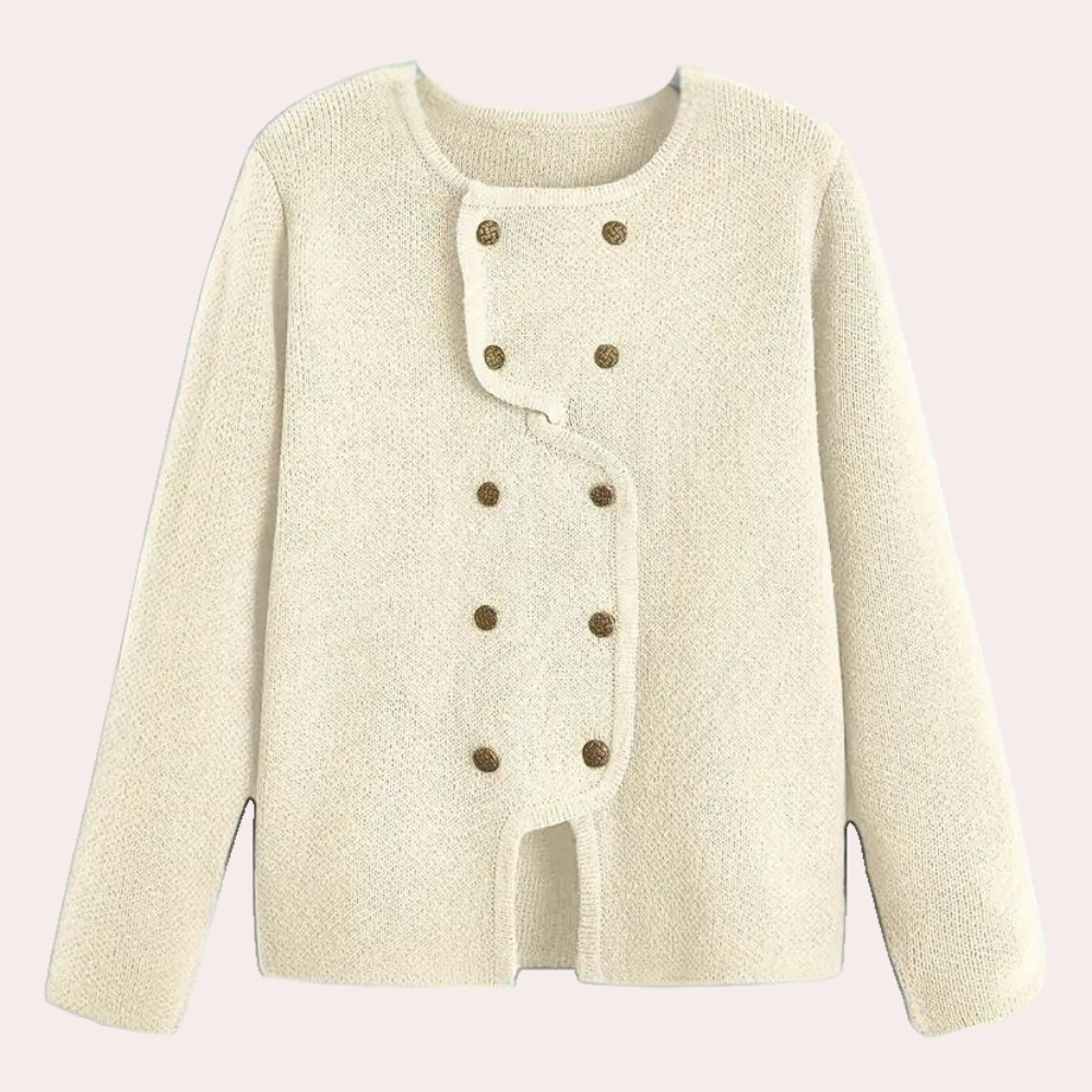Maglione con Bottoni Decorativi | Caldo | Elegante e Sofisticato
