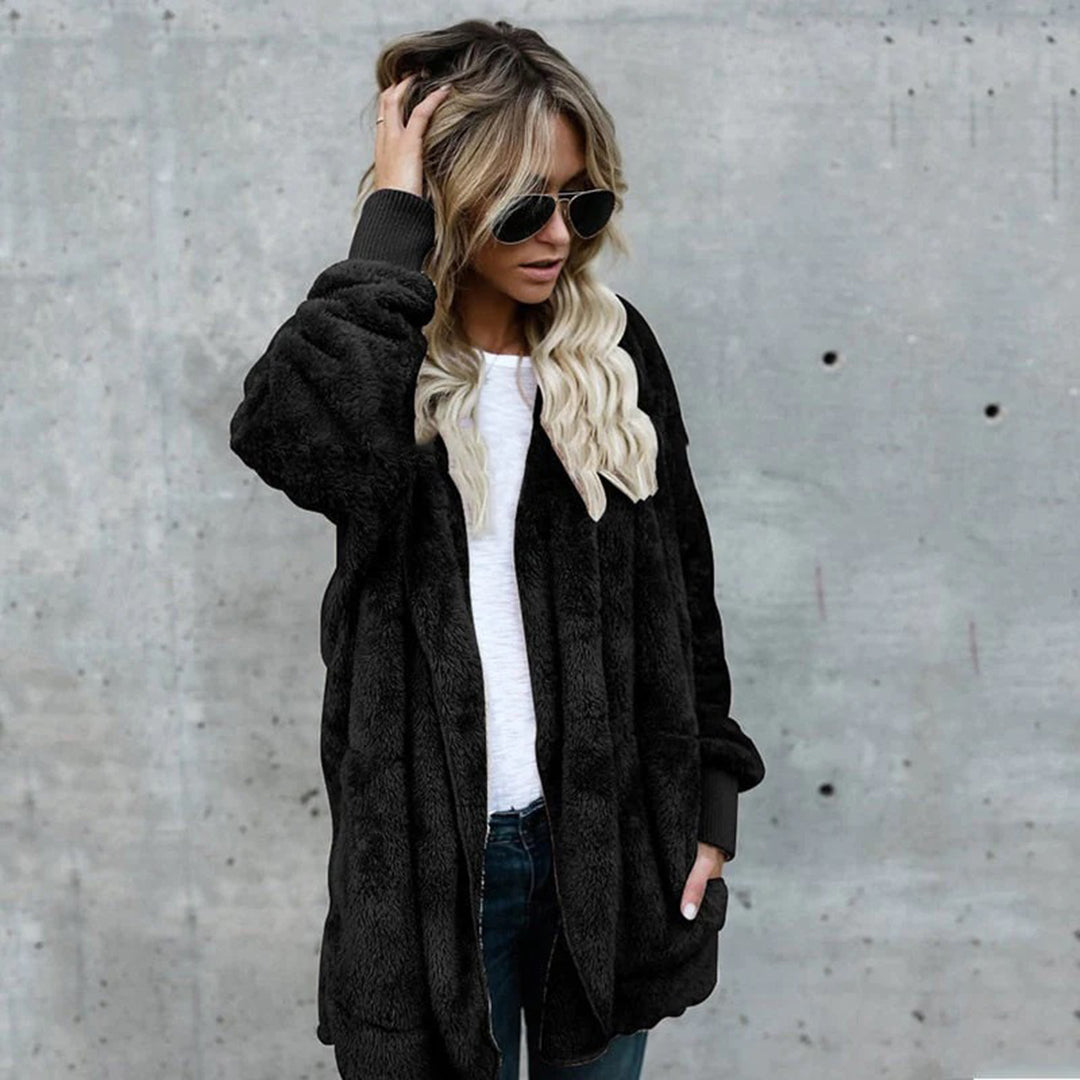 Cardigan in Peluche | Morbido e Caldo | Stile Casual Chic