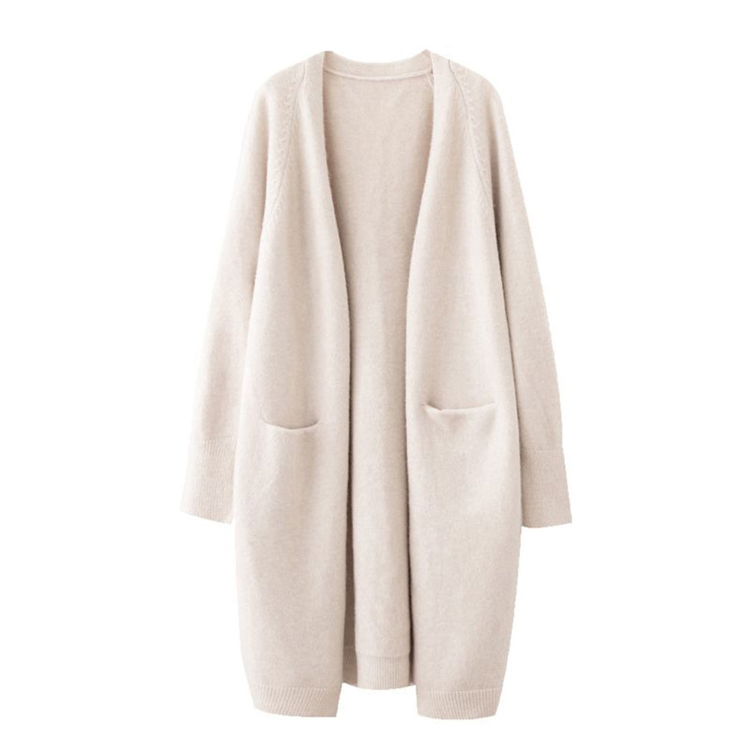 Cardigan Lungo in Maglia | Misto Lana | Elegante e Versatile