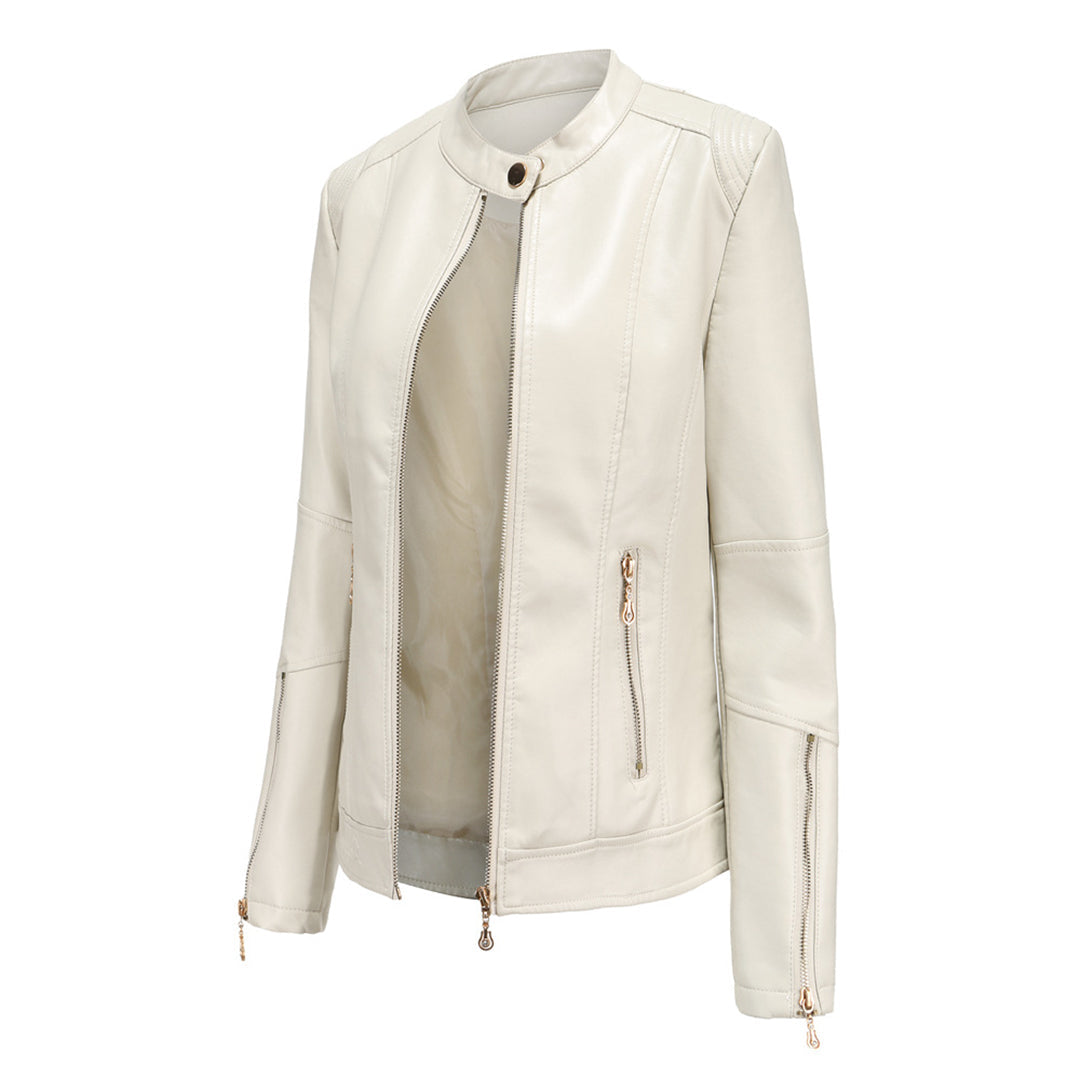 Giacca in Ecopelle | Eleganza Minimal | Versatile e Chic
