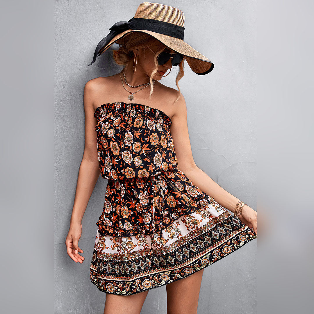 Mini Abito Boho | Fresco e Leggero | Perfetto per l’Estate