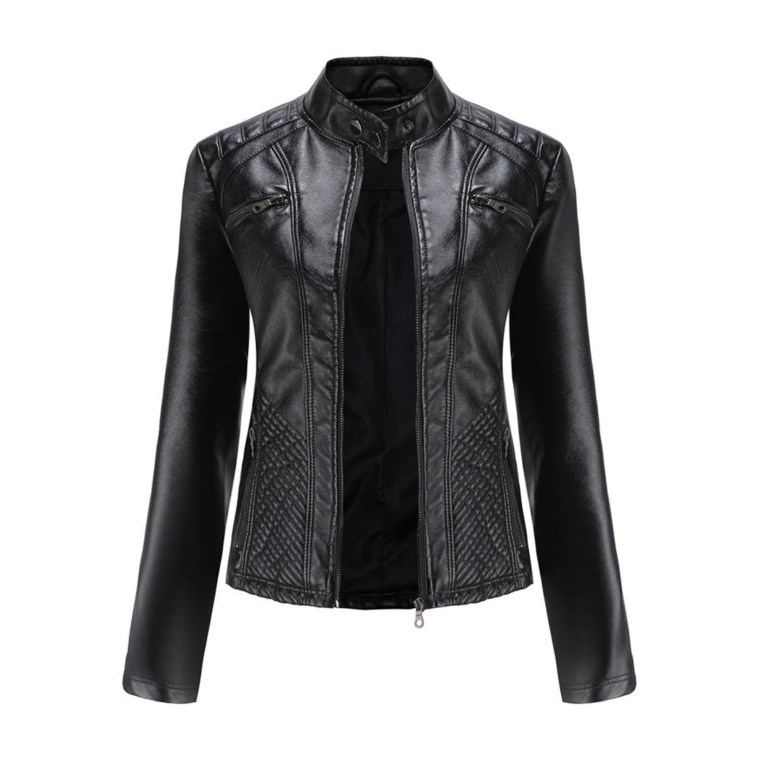 Giacca in Ecopelle Trapuntata | Elegante | Versatile e Chic