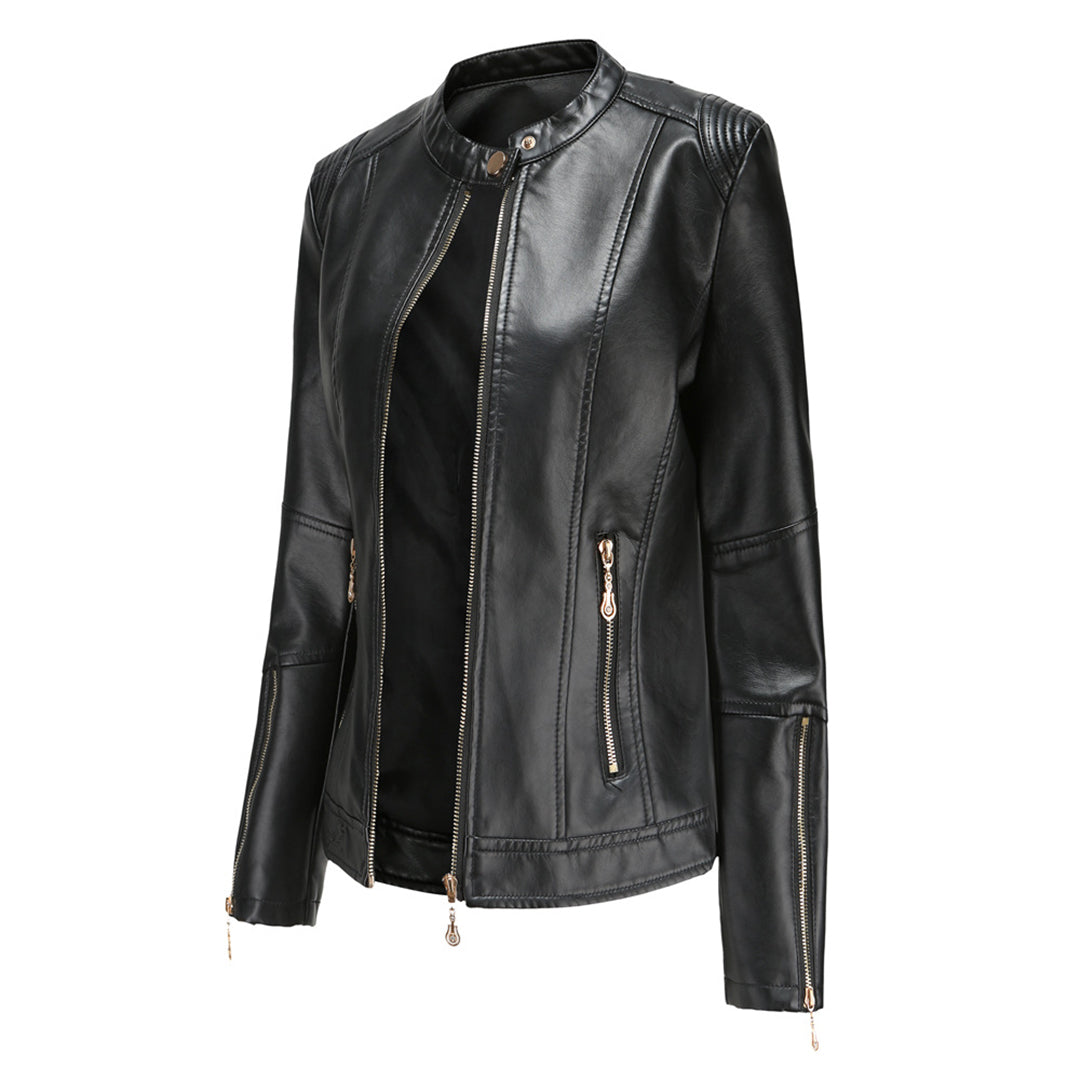 Giacca in Ecopelle | Eleganza Minimal | Versatile e Chic