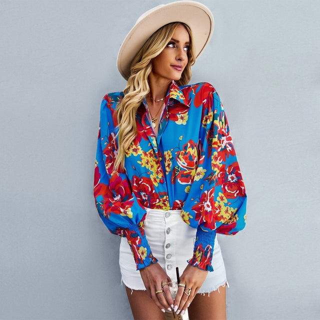 Camicia Oversize a Fantasia | Stile Casual-Chic | Perfetta per Look Versatili