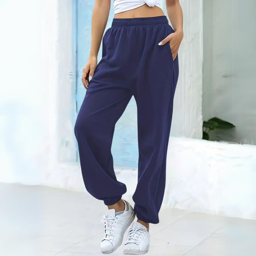 Pantaloni Jogger Morbidi | Vita Alta | Stile Sportivo e Casual