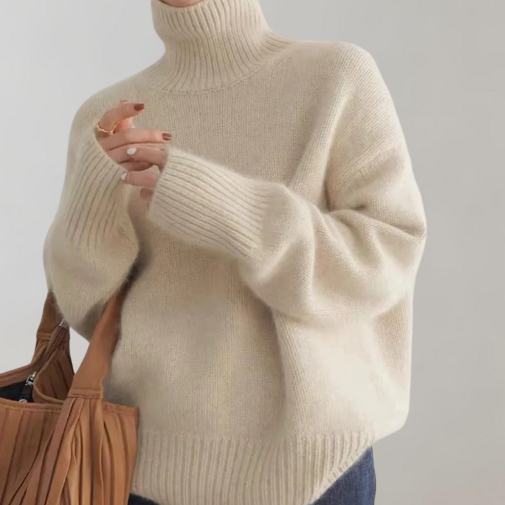 Maglione Dolcevita | Morbido e Minimal | Stile Elegante