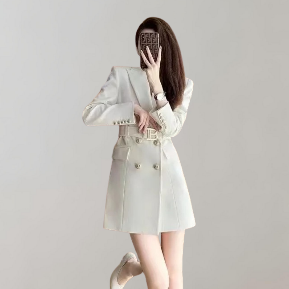 Blazer Dress Doppiopetto | Elegante & Strutturato | Stile Sofisticato