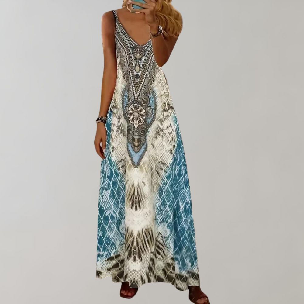 Abito Lungo Boho | Fresco e Elegante | Perfetto per l’Estate