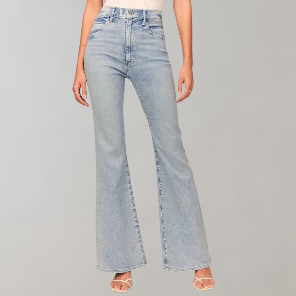 Jeans a Zampa di Elefante | Stile Retrò e Fit Slanciato