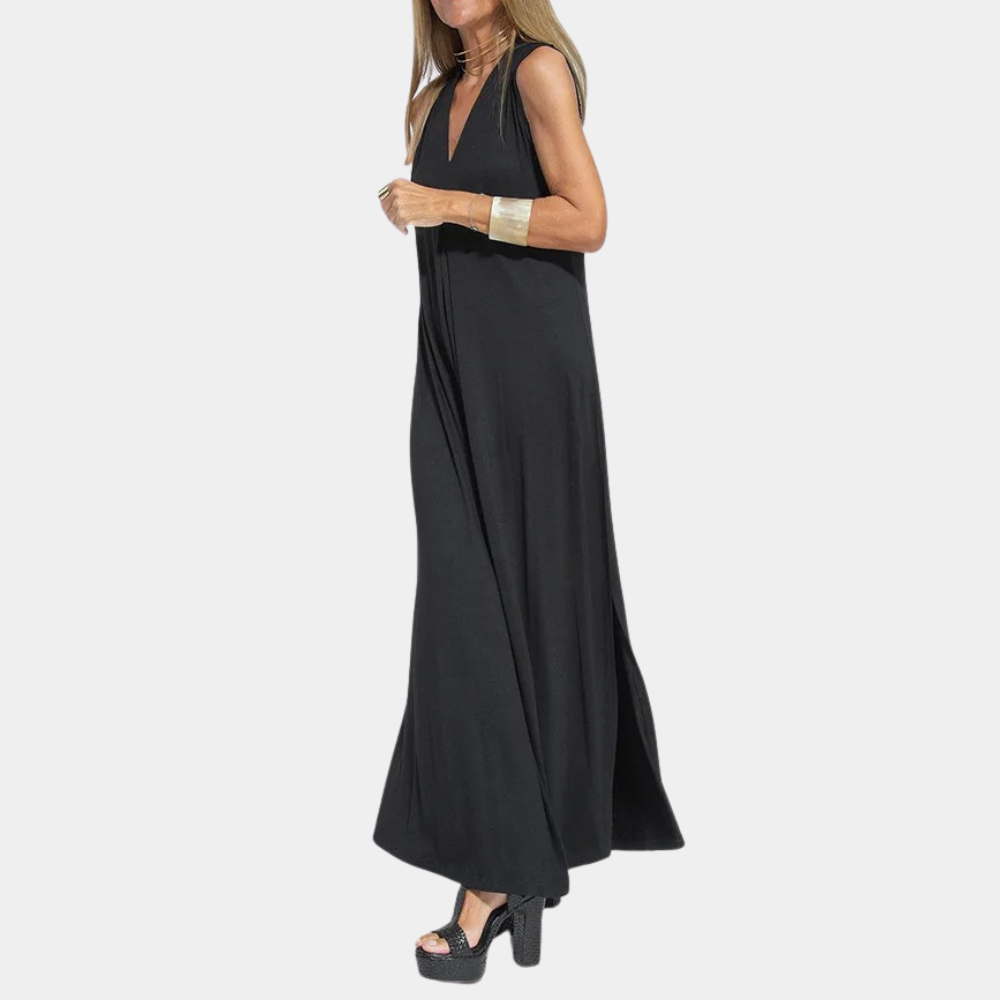 Abito Lungo Senza Maniche | Elegante | Fresco e Versatile