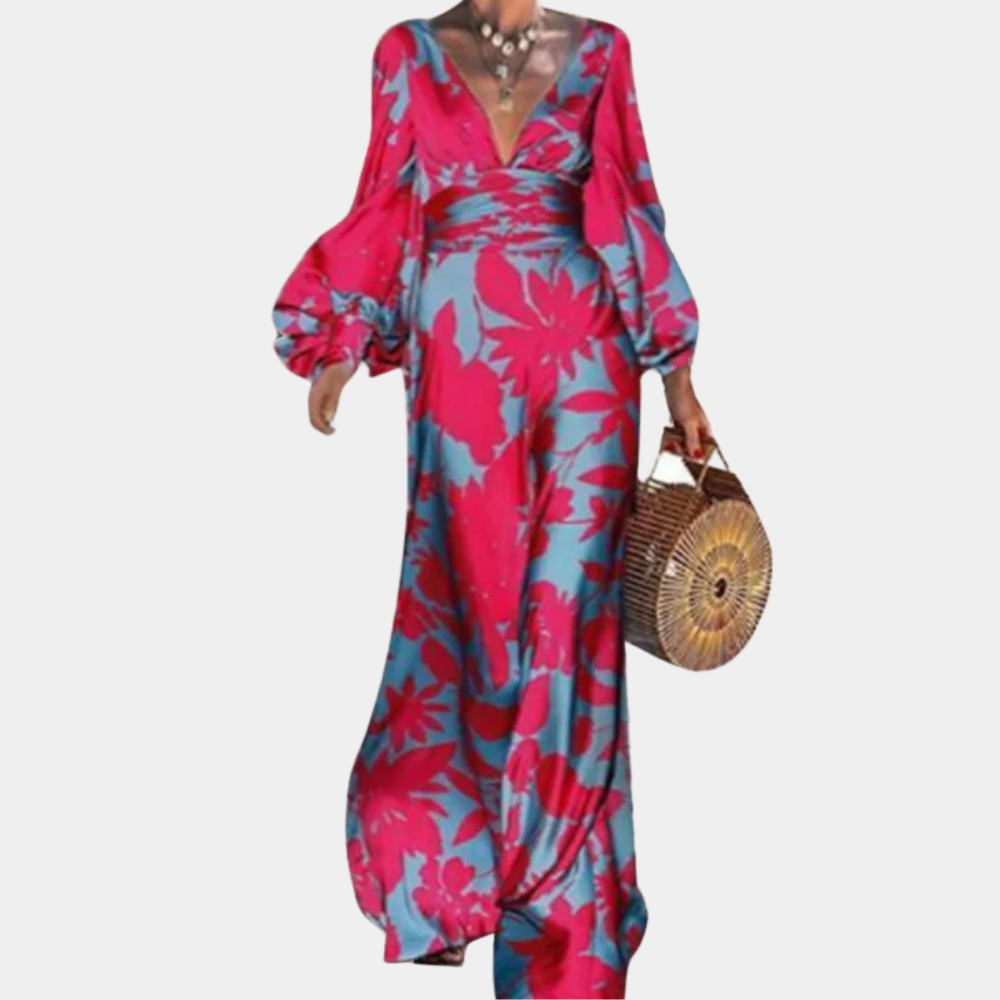 Maxi Abito Tropicale | Elegante & Fluttuante | Perfetto per l’Estate