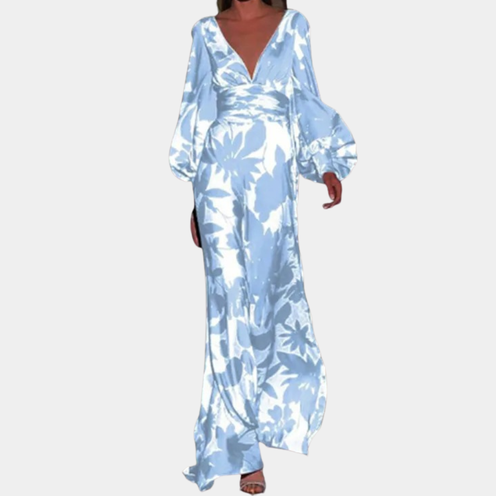 Maxi Abito Tropicale | Elegante & Fluttuante | Perfetto per l’Estate