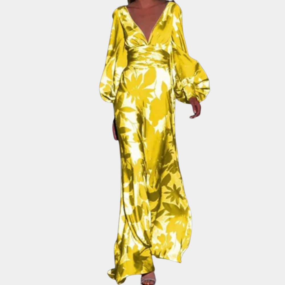 Maxi Abito Tropicale | Elegante & Fluttuante | Perfetto per l’Estate