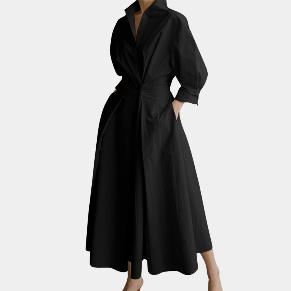 Cappotto Lungo con Cintura | Elegante & Raffinato | Perfetto per le Mezze Stagioni