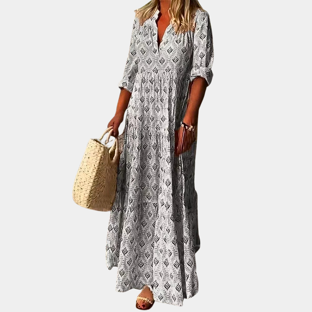 Maxi Abito Boho | Leggero | Stampa Estiva