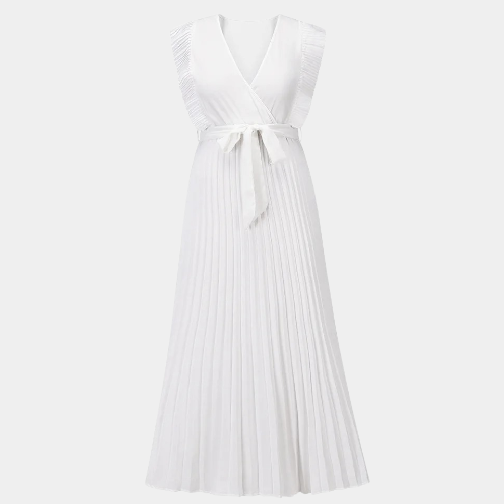 Abito Midi Plissettato | Elegante | Flowy & Sofisticato
