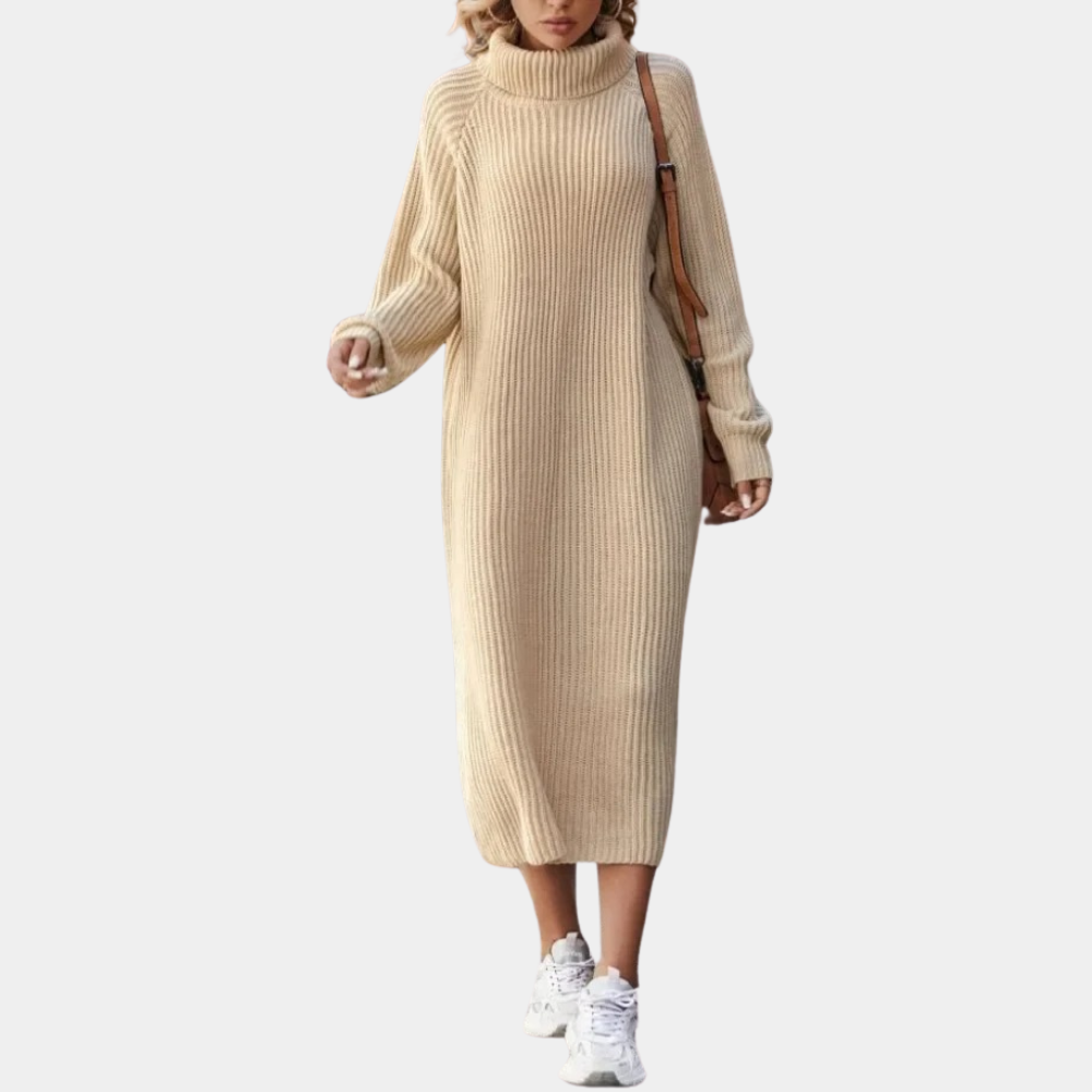 Abito Midi in Maglia | Caldo & Elegante | Stile Invernale