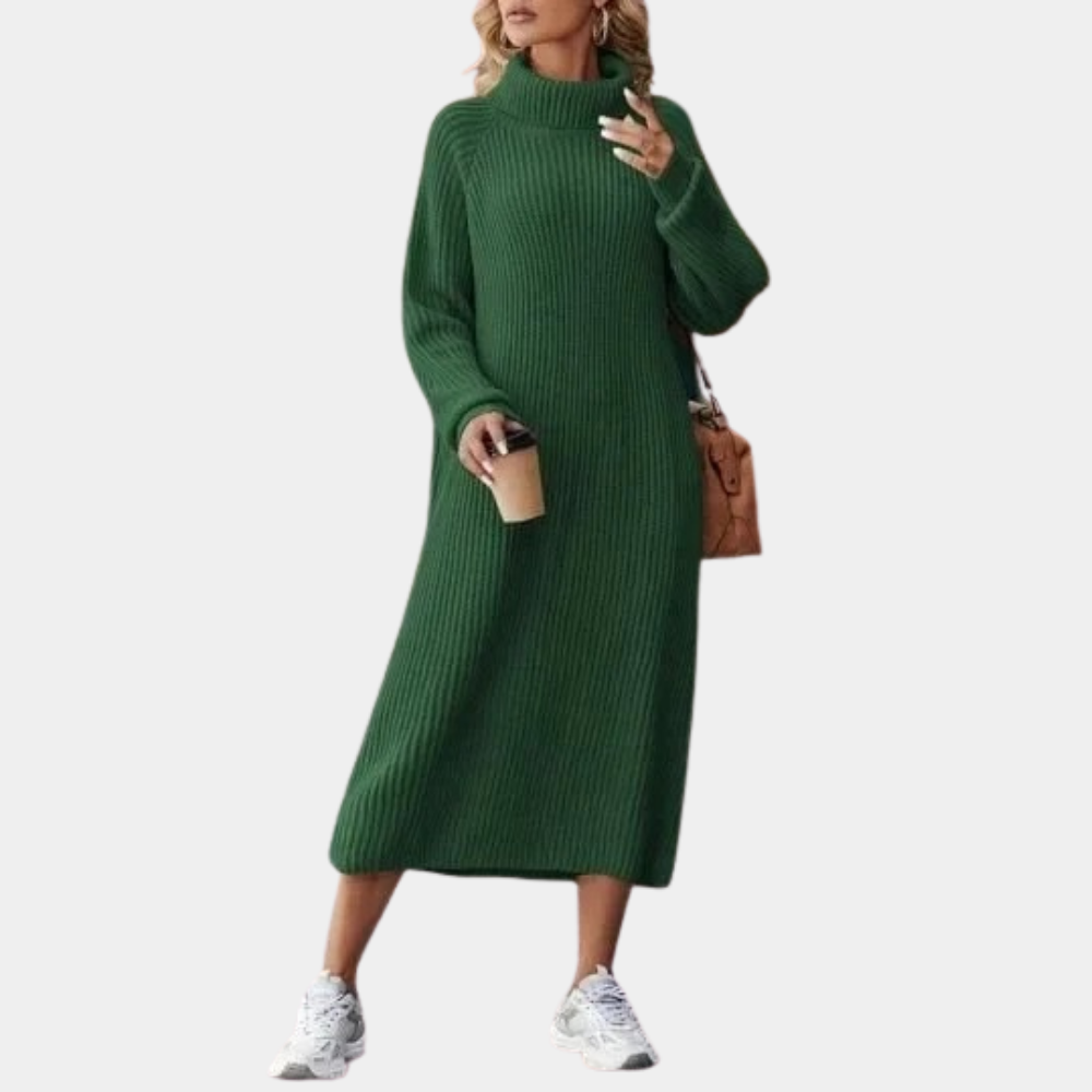 Abito Midi in Maglia | Caldo & Elegante | Stile Invernale