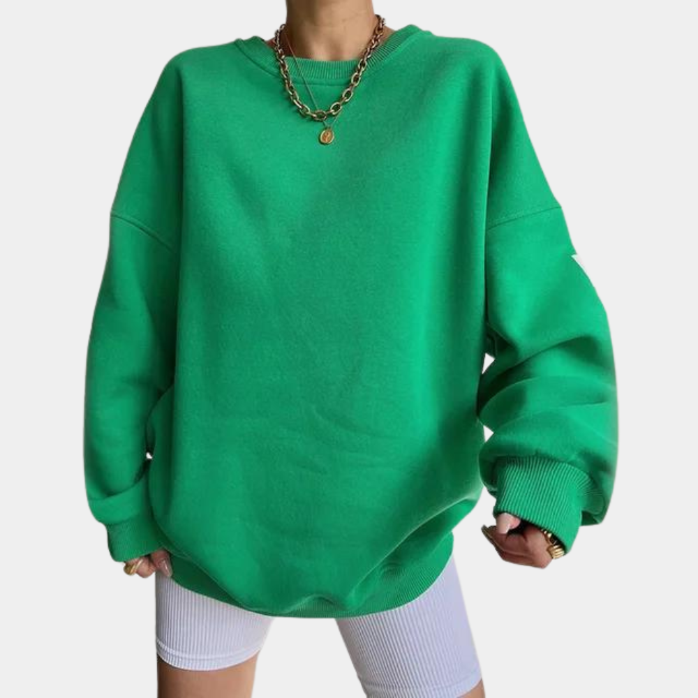 Felpa Oversize Donna | Stampa Bold | Sportiva e Comoda