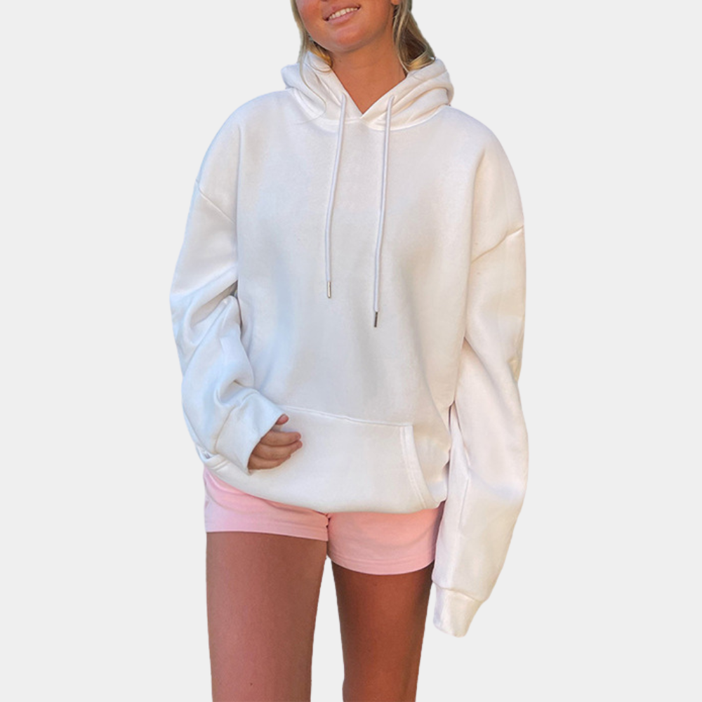 Felpa Oversize Donna | Stampa Sunset | Morbida e Casual