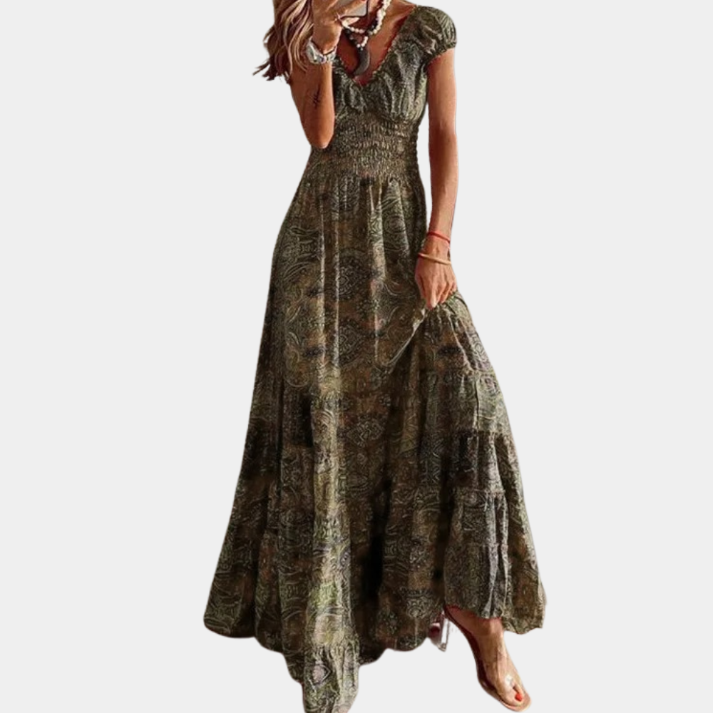 Abito Lungo Boho | Vintage | Elegante e Fluttuante