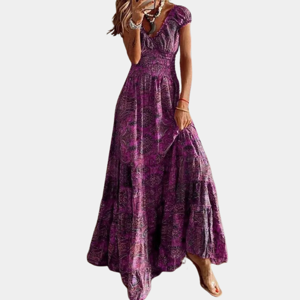 Abito Lungo Boho | Vintage | Elegante e Fluttuante