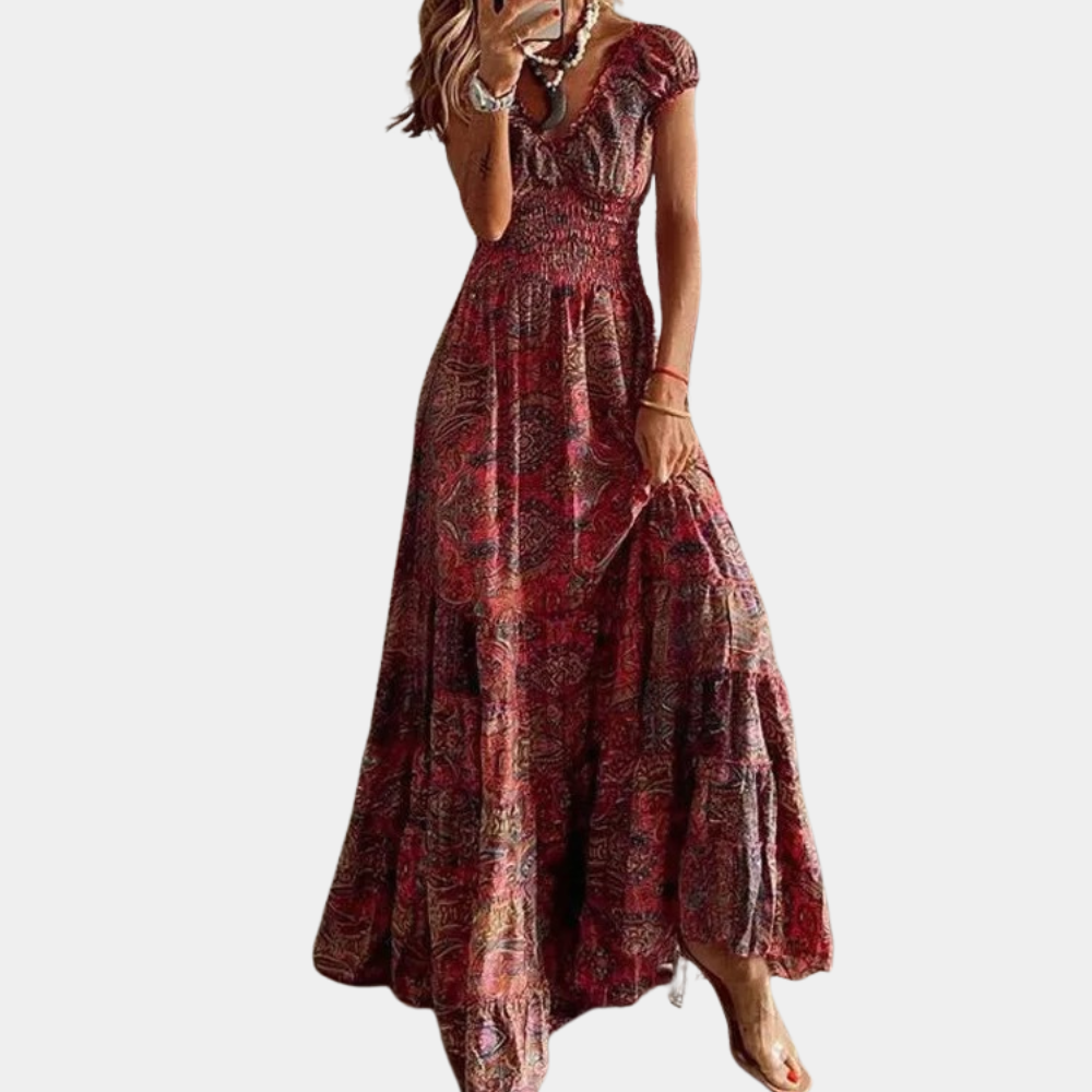Abito Lungo Boho | Vintage | Elegante e Fluttuante