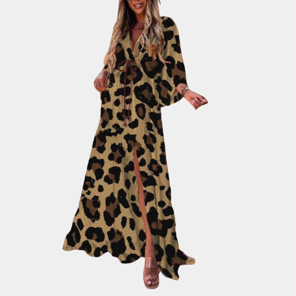 Maxi Dress Stampato | Elegante e Fluttuante | Look di Tendenza