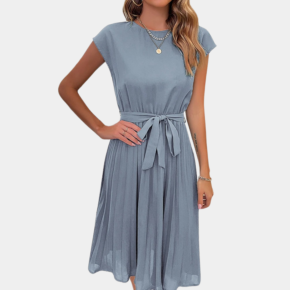 Abito Midi Plissettato | Elegante e Femminile | Perfetto per Ogni Occasione