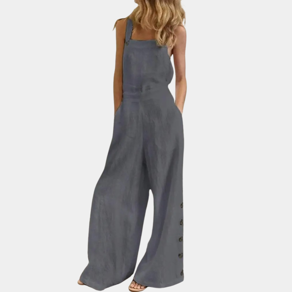 Tuta in Lino | Gamba Larga | Comoda e Versatile