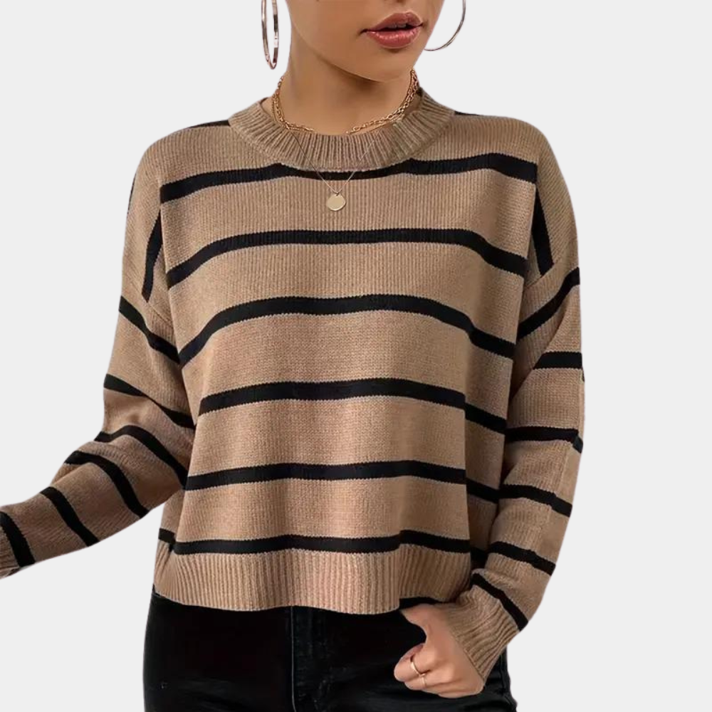 Maglione a Righe | Oversize e Morbido | Stile Casual Chic