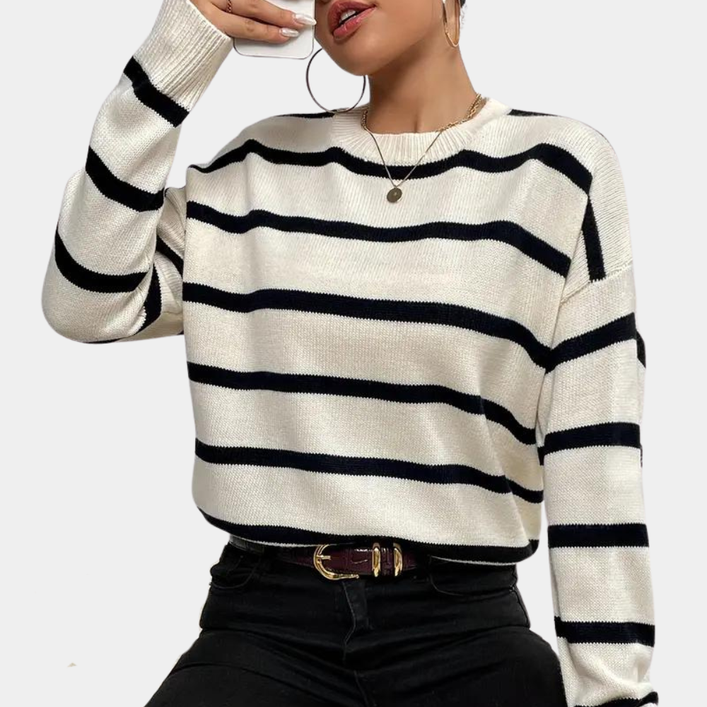 Maglione a Righe | Oversize e Morbido | Stile Casual Chic